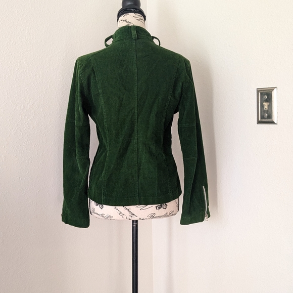 Cuesta Blanca Green Corduroy Jacket - Picture 6 of 9
